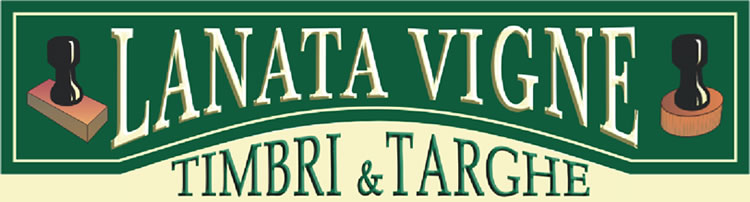 Lanata Vigne: timbri e targhe a Genova